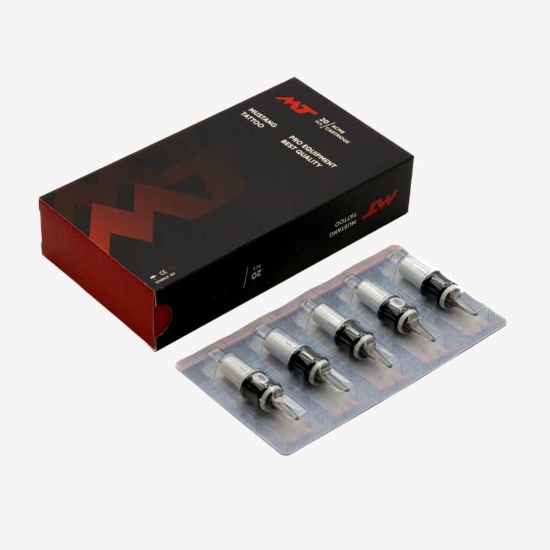 Mustang Tattoo Cartridges Round Liner 9 (0,25 мм)