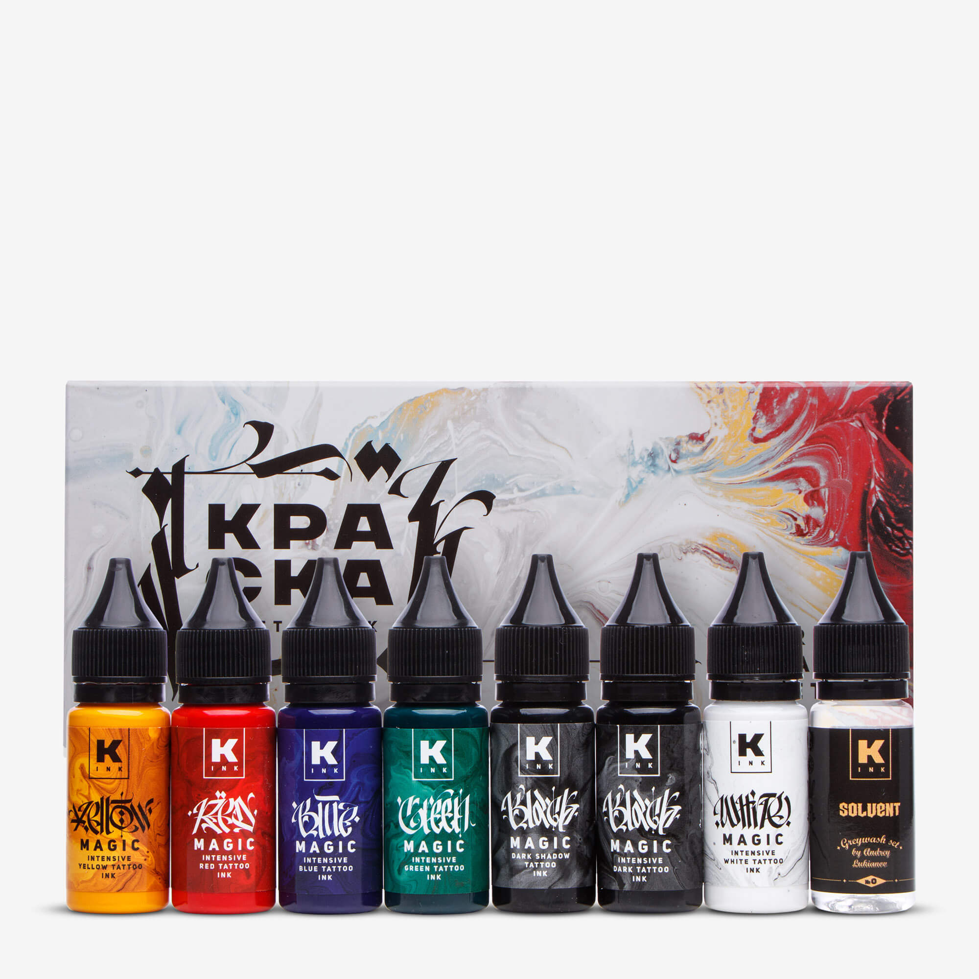 КРАСКА Tattoo Ink Сет True Magic тату краска купить в магазине - Тату Порт