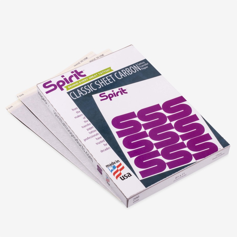 Spirit Classic Sheet Carbon Упаковка 200 листов