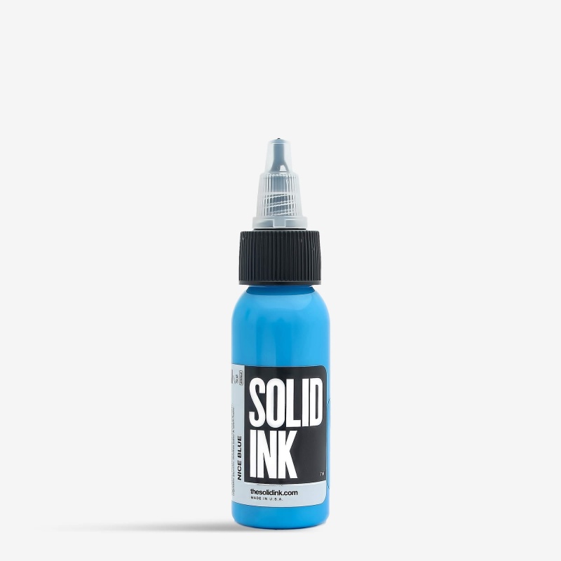 Nice Blue Solid Ink 1oz