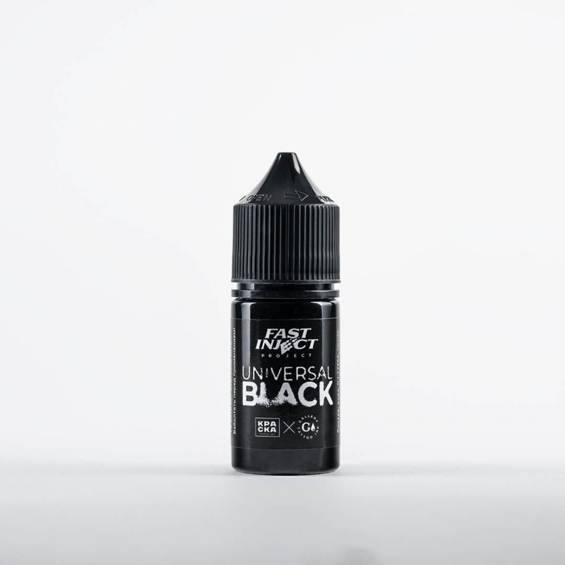 КРАСКА x Gallery Fast Inject Universal Black 30 мл