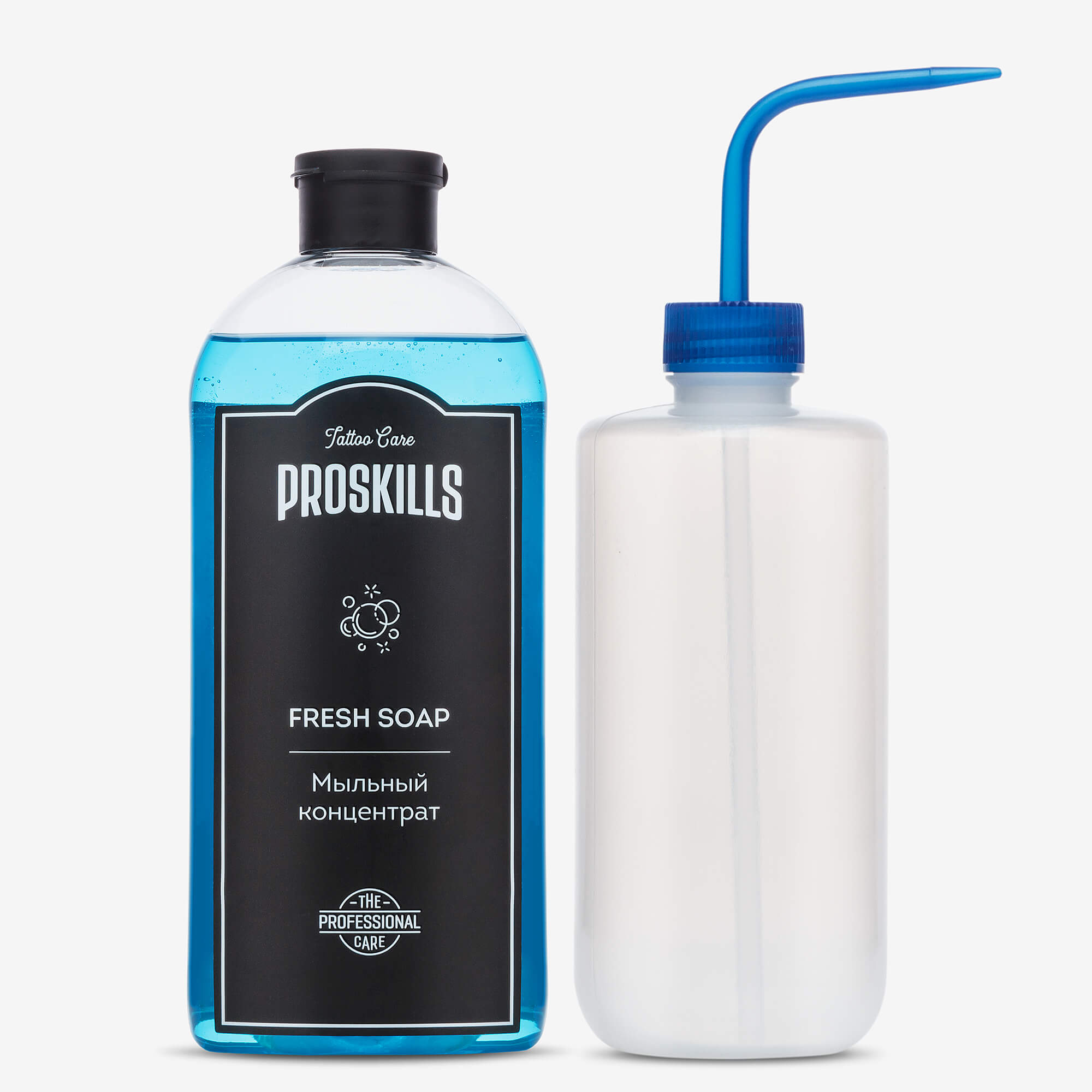 Комплект ProSkills Fresh Soap 500 мл + Бутылка Омыватель Белая 500 мл купить в магазине - Тату Порт