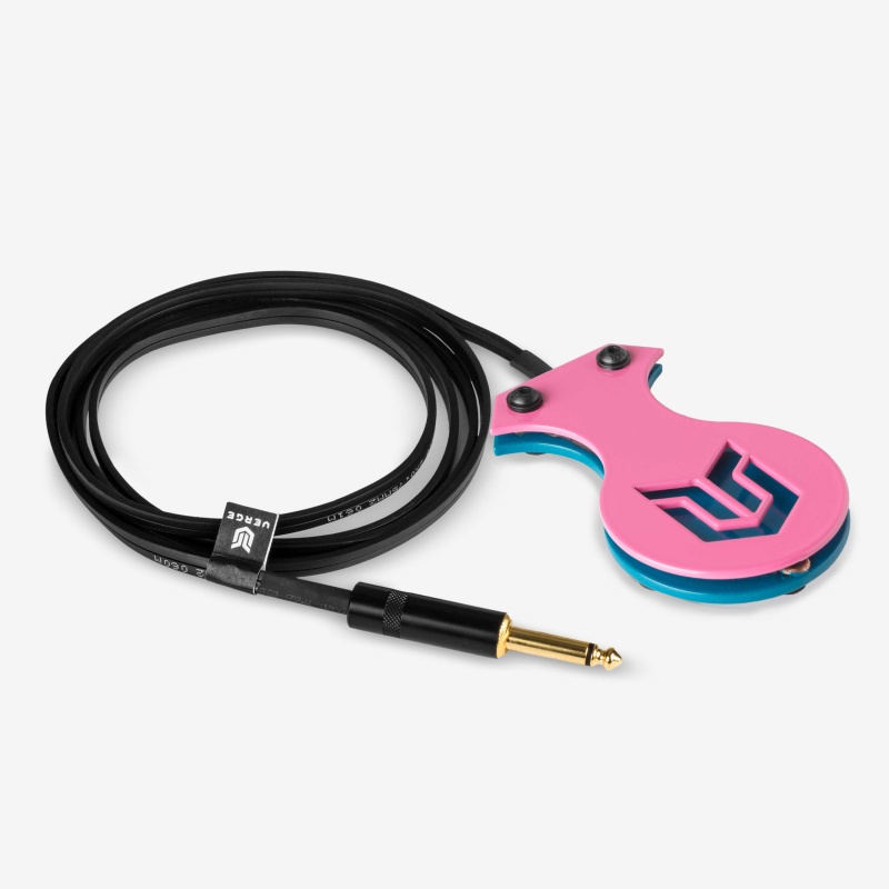 Verge Footswitch Logo Pink-Blue