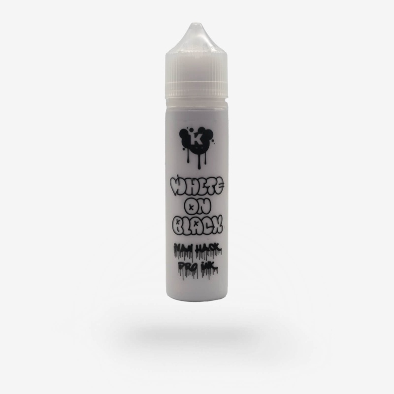 КРАСКА Tattoo Ink White On Black